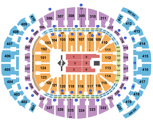 Kaseya Center J. Cole Seating Chart